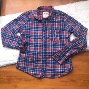 Abercombrie plaid Button Down Shirt